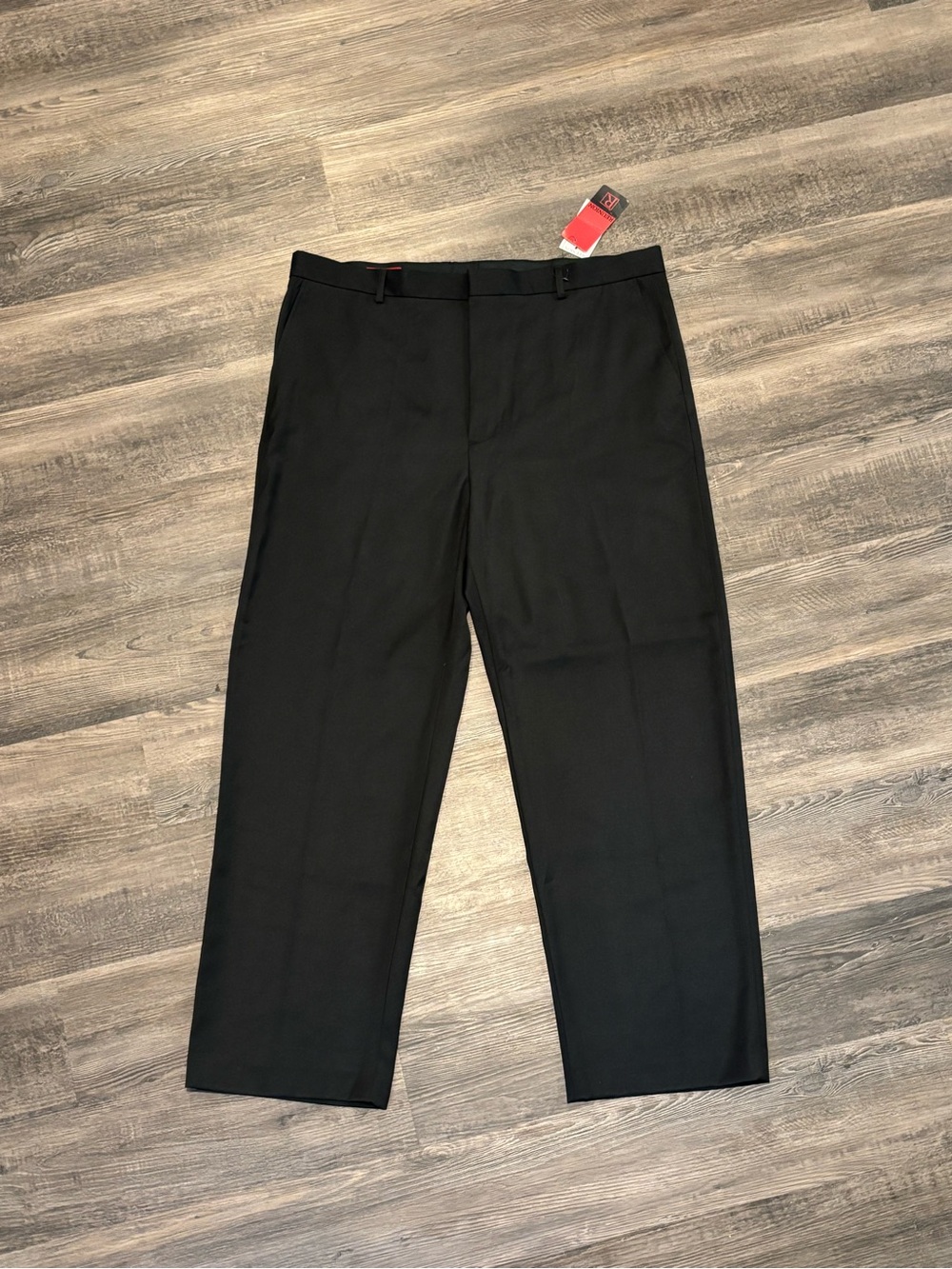 Men's Black Dress Pants - Classic Tailored Trousers